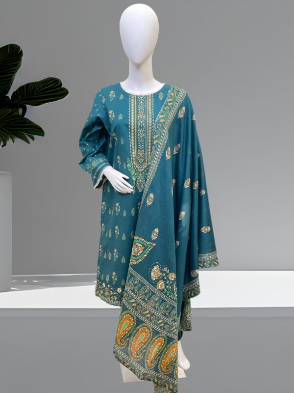 Zinc Lawn 2pcs Shirt Dupatta