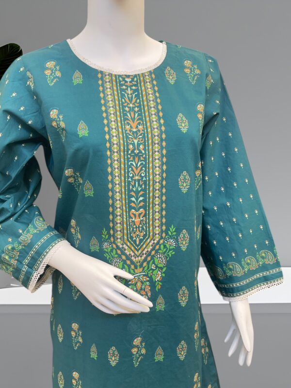 Zinc Lawn 2pcs Shirt Dupatta - Image 6